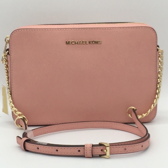 MICHAEL KORS LG EW CROSSBODY Bag PALE PINK - Picture 8 of 8